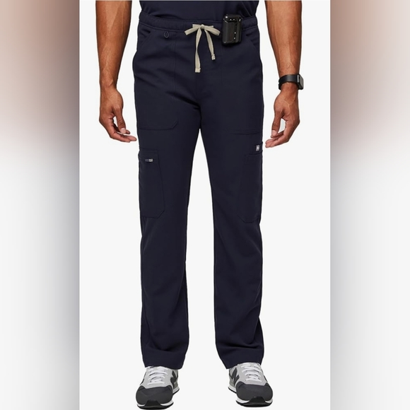 figs Other - FIGS Cairo Cargo Scrub Pants for Men - Navy Blue, Short 2XL